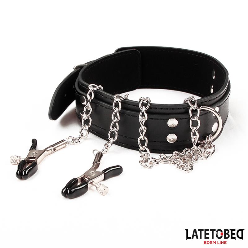 Collar with Nipple Clamps