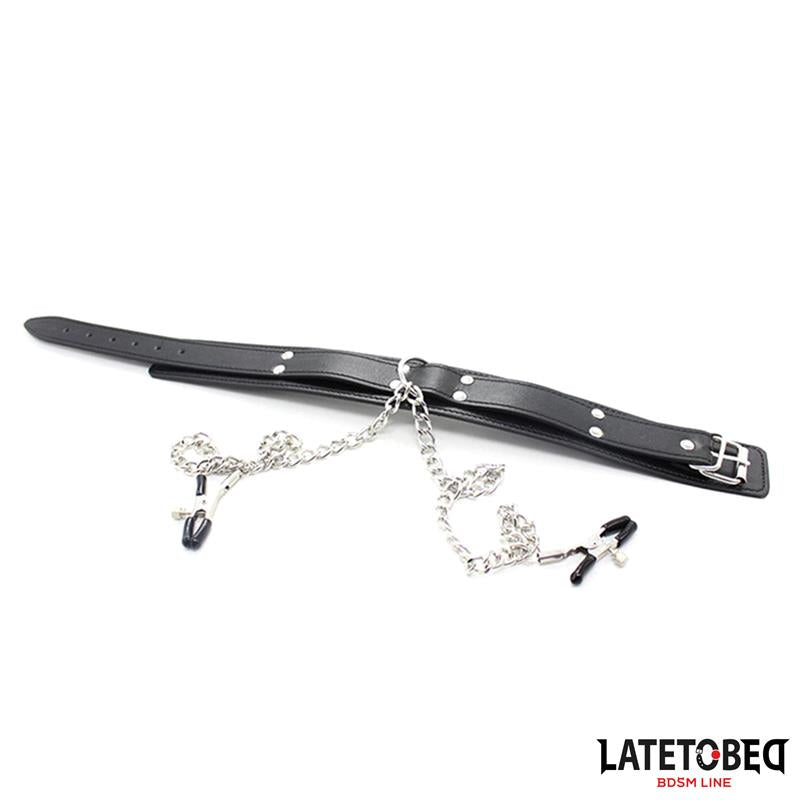 Collar with Nipple Clamps