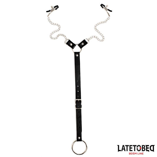 Nipple Clamps With Penis Ring