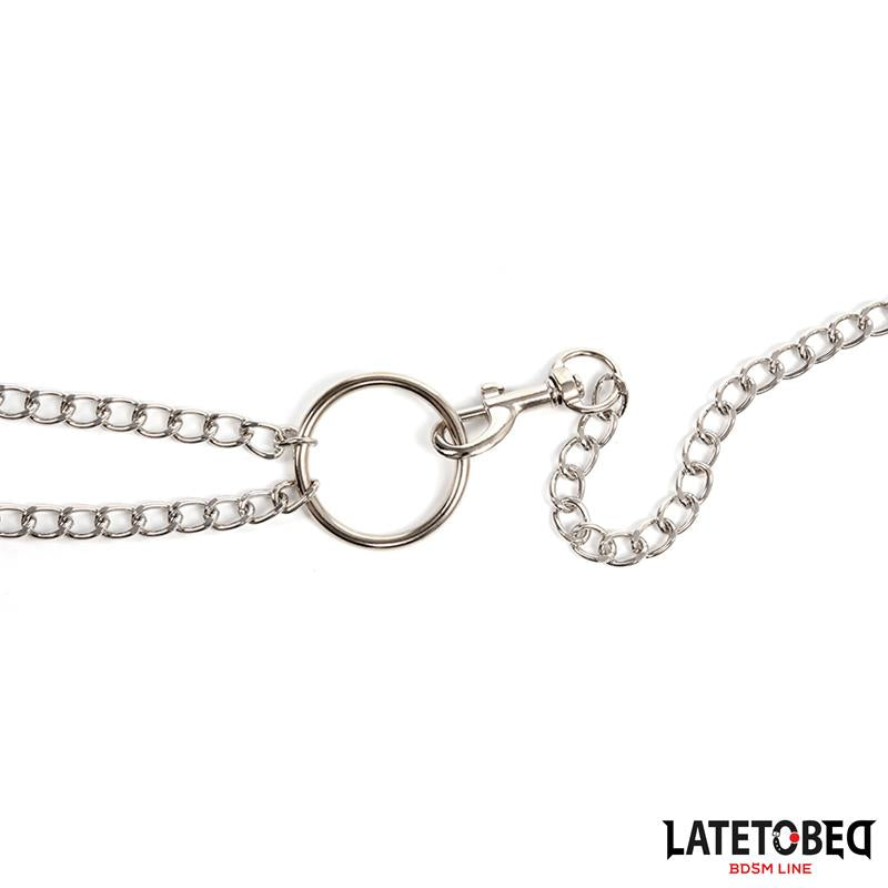 Nipple Clamps With Penis Ring