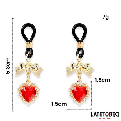 Gem Pendant nipple clamps