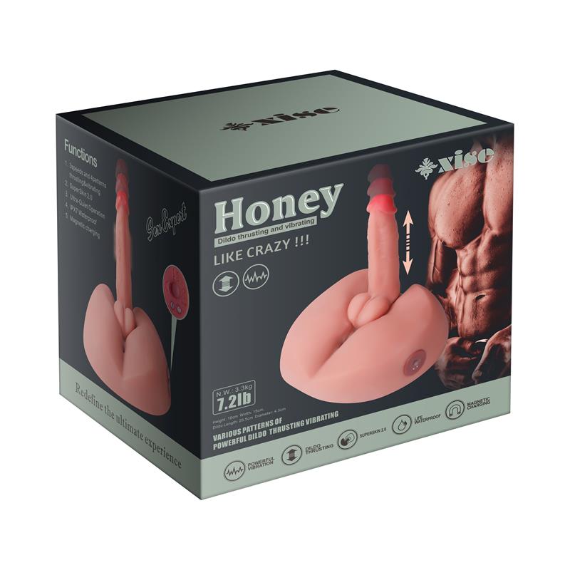 Honey Masturbator with Thrusting and Vibrating 32 kg