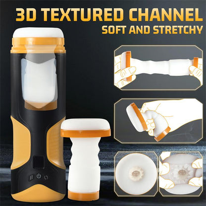 Alston Thrusting and Rotating Masturbator