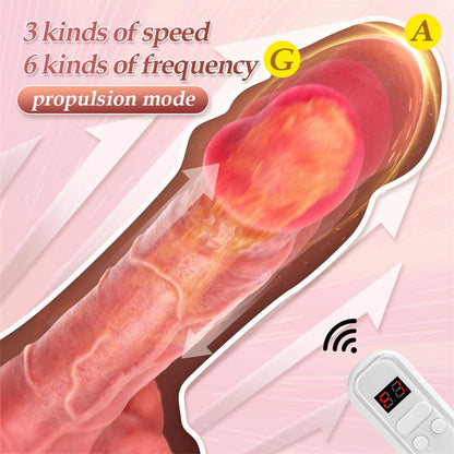 Baird Dildo with Thrusting and Vibration 8
