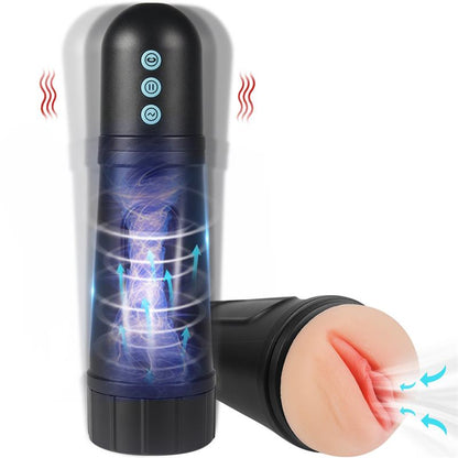 Locker Masturbator with Vibrating and Sucking Efect