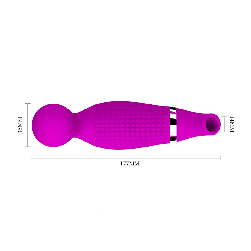 Stimulator with Suction 3 in 1
