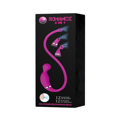 Stimulator with Suction 3 in 1