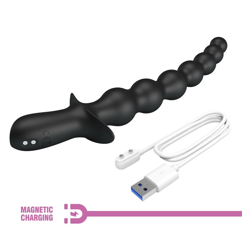 Rigdon Anal Beads with Vibration
