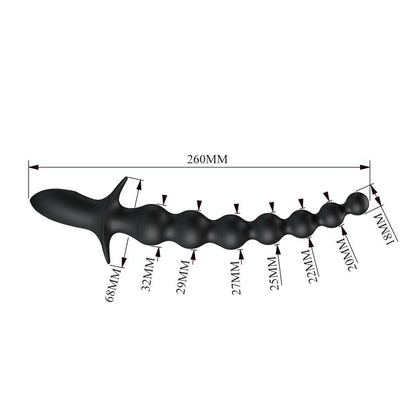 Rigdon Anal Beads with Vibration