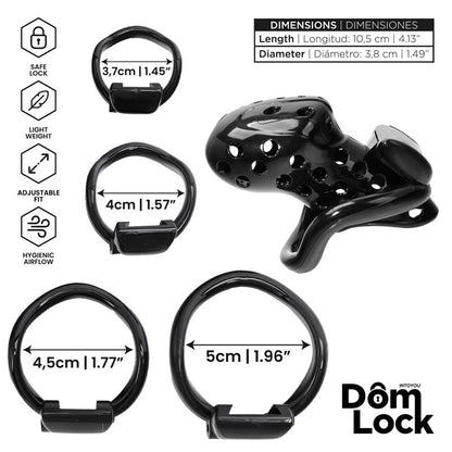 Convict Chastity Cage with Internal Lock