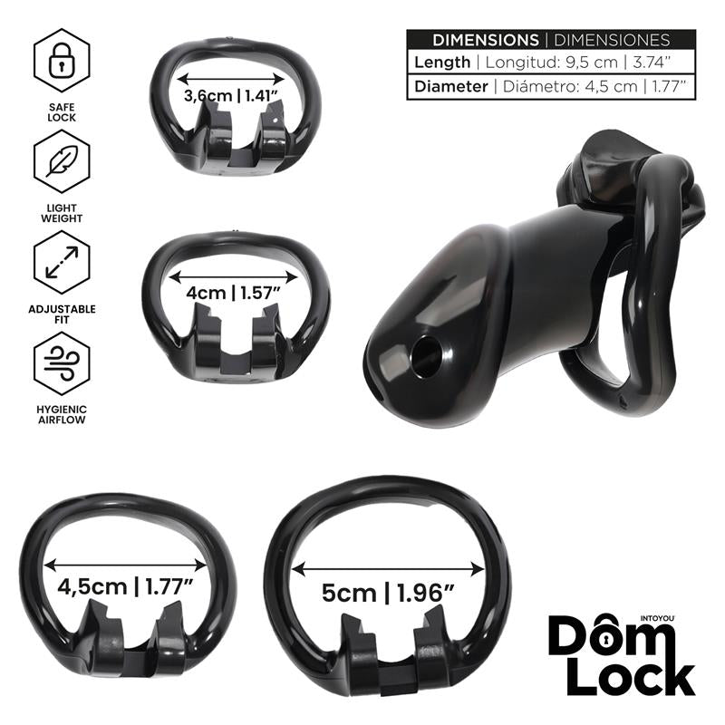 Guard Chastity Cage with Internal Lock Size M