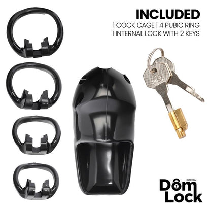 Guard Chastity Cage with Internal Lock Size S