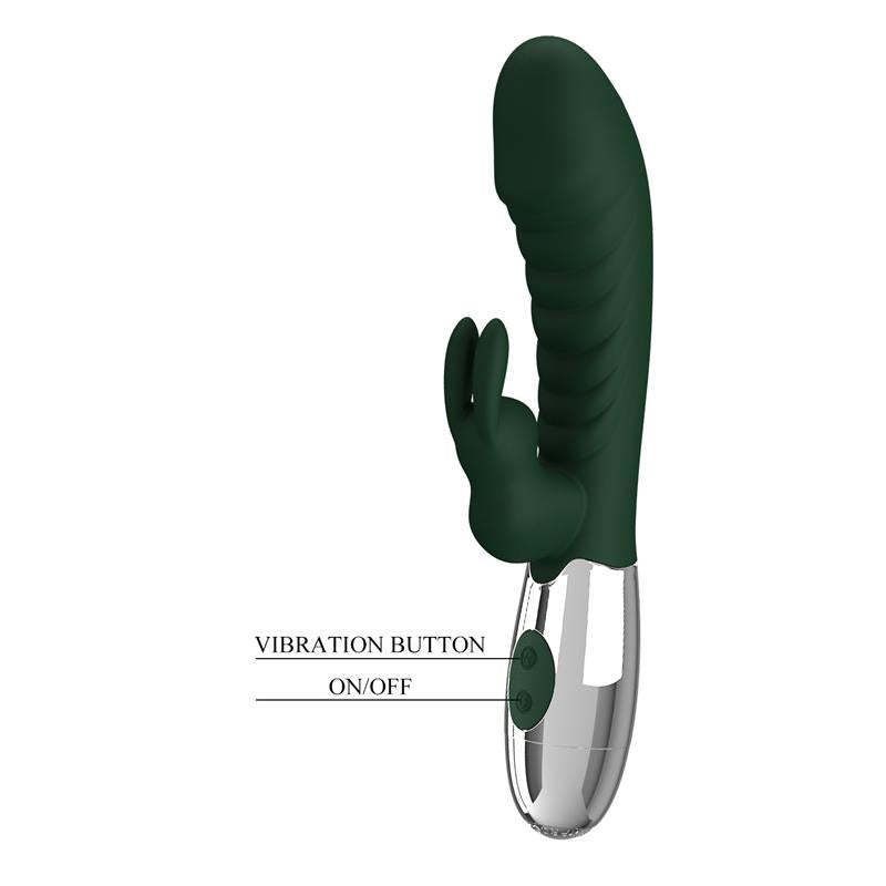 Naughty Bunny Vibe 30 Functions Green