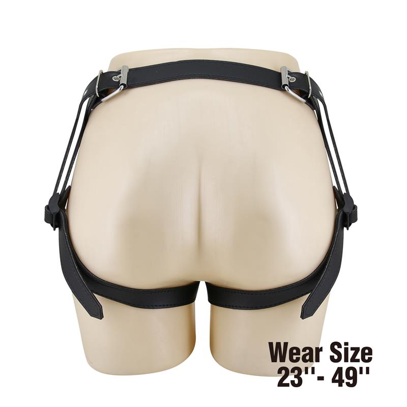 Wells Universal Strap On Harness with Dildo