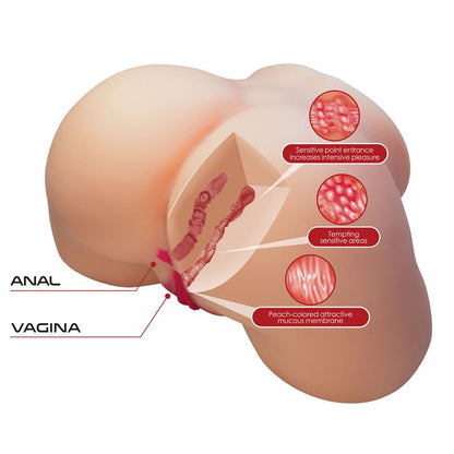 Masturbator Vagina and Ass 55kg