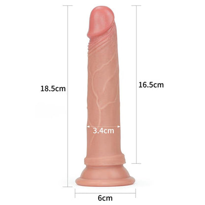 Dildo Nature 7 Liquid Silicone Flesh