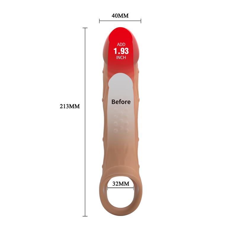 Brad Vibrating Penis Sleeve