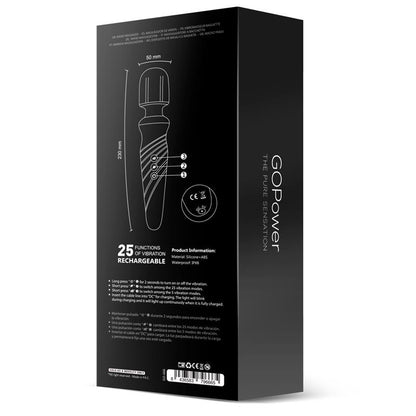 DISCNoah Wand Massager USB Silicone Waterpro