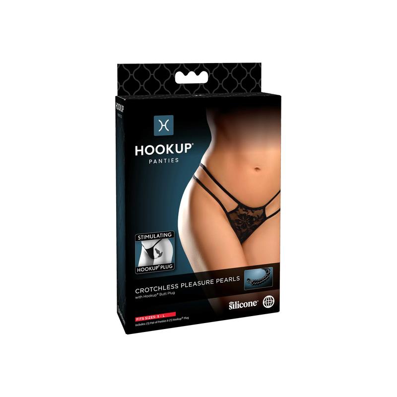 Panty with Butt Plug One Size S L