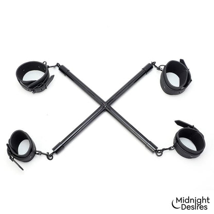 Rigid Crossed Bar with Cuffs