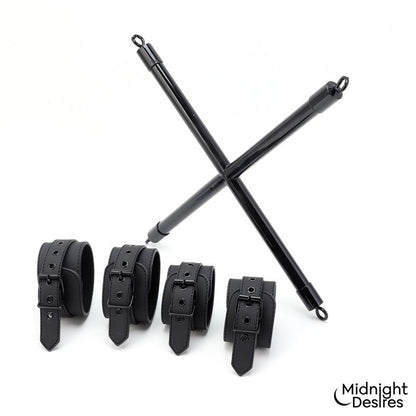 Rigid Crossed Bar with Cuffs