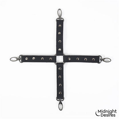 Cuffs and Thigh Hogtie Set