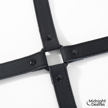 Hogtie Cross Bar Hand and Ankle Cuffs