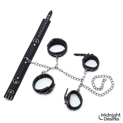 Restriction Set with Collar and Cuffs
