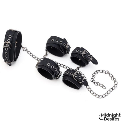 Restriction Set with Collar and Cuffs