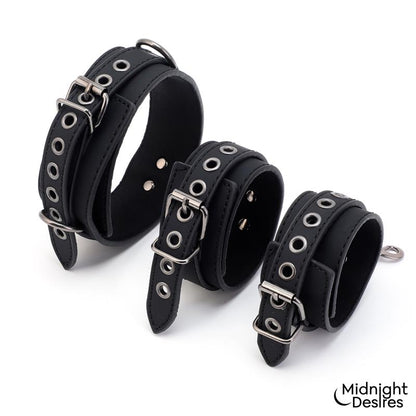 Restriction Set with Collar and Cuffs