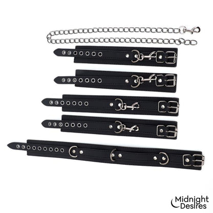 Restriction Set with Collar and Cuffs