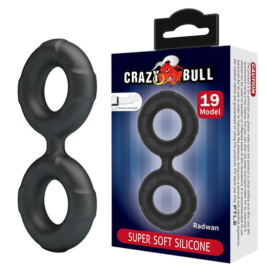 Radwan Double Cock Ring Silicone Mod 19