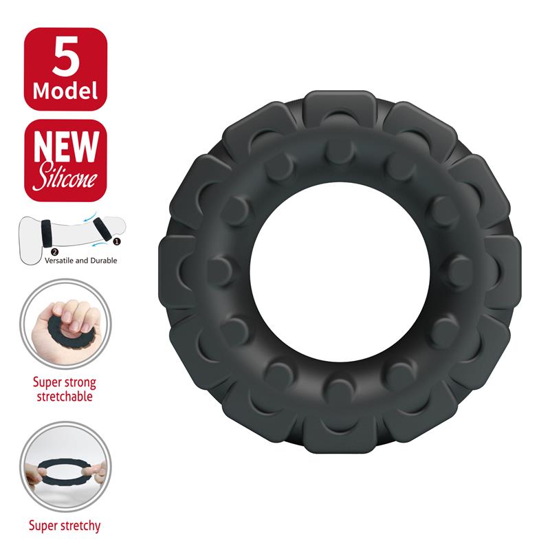 Laiden Cock Ring Silicone Mod 5