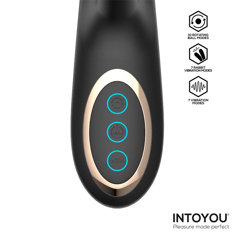 Patty Vibrator with Rotating Ball
