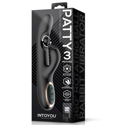 Patty Vibrator with Rotating Ball