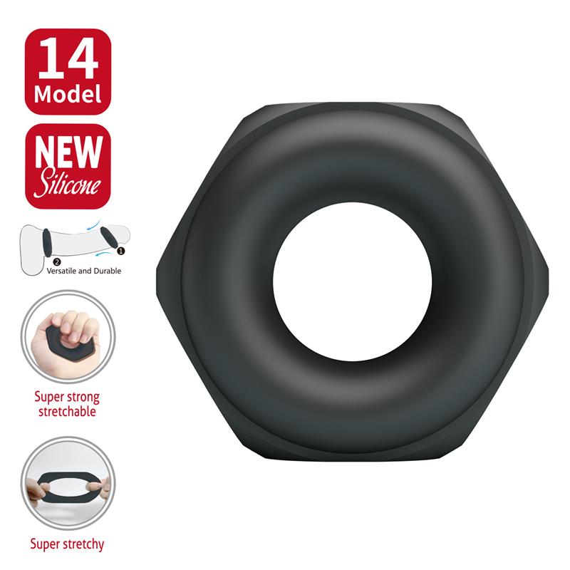 Jarvius Cock Ring Silicone Mod 14