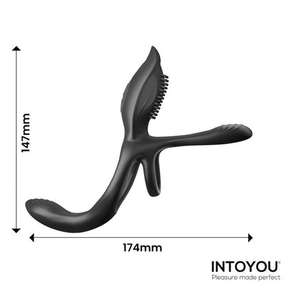 Daxer Girth Gainer Vibrating Double Cockring