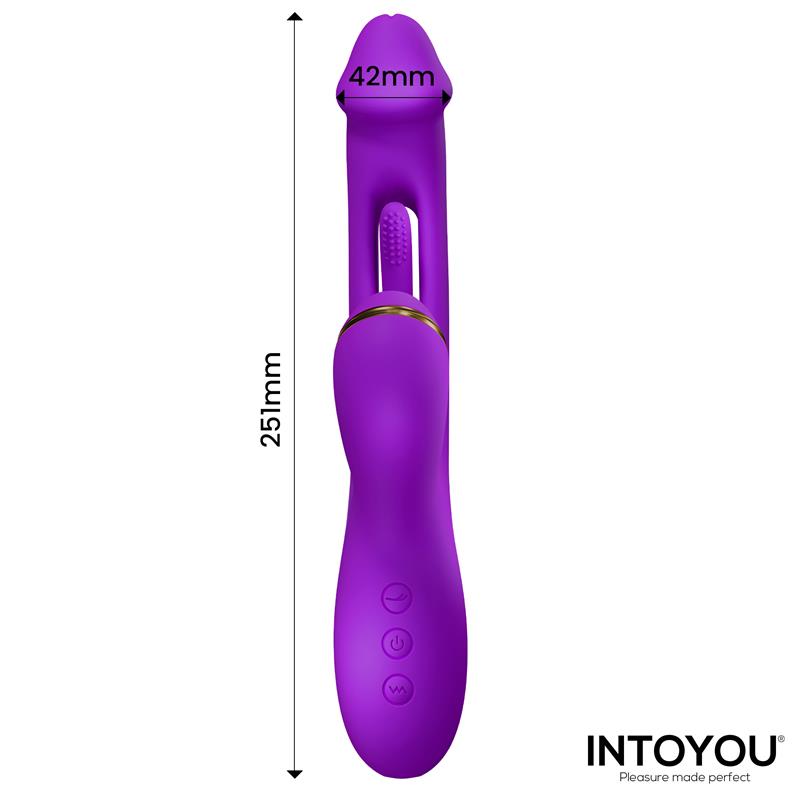 Siter 20 Flapping Tongue with Hitting Ball Vibrator with Caps