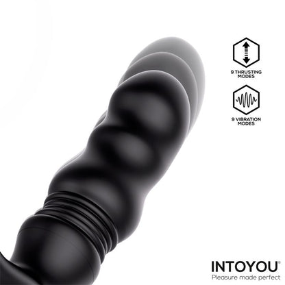 Womp Prostate Massager with Vibration Thrusting and Remote