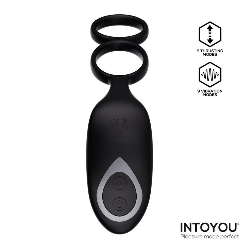 Womp Prostate Massager with Vibration Thrusting and Remote