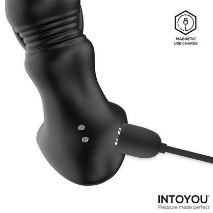 Womp Prostate Massager with Vibration Thrusting and Remote