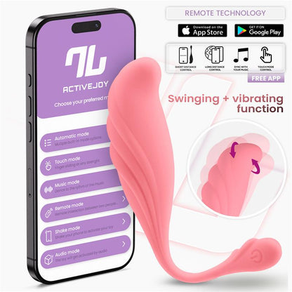 Vibrating Egg with Waving and APP USB