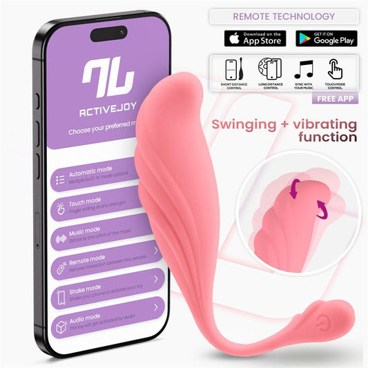 Vibrating Egg with Waving and APP USB