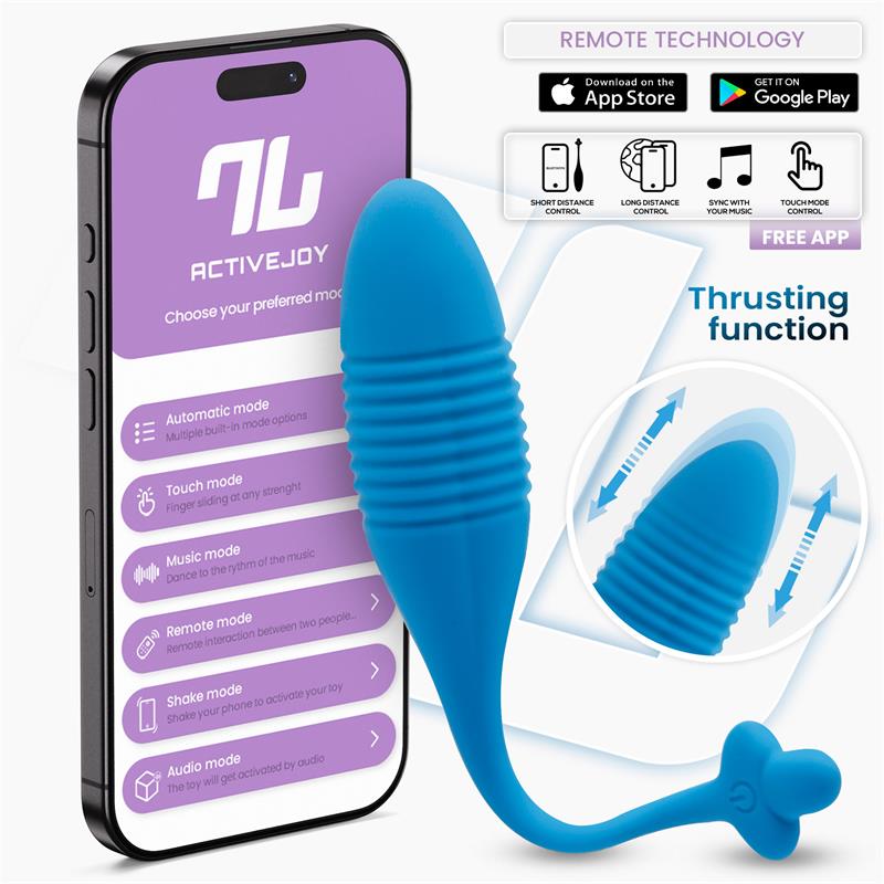 Egg with Thrusting with APP Magnetic USB