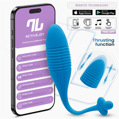 Egg with Thrusting with APP Magnetic USB