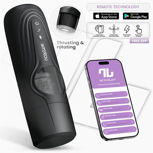 Egor Thrusting and Rotating Male Masturbator with App