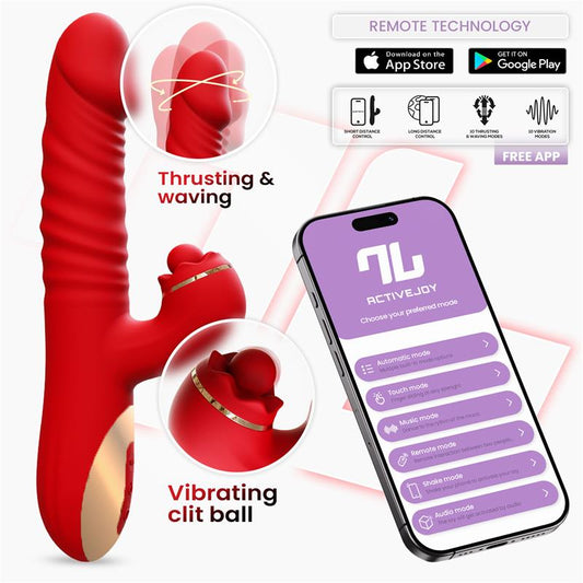 Ascen Thrusting and Waving Vibe with App Magnetic USB