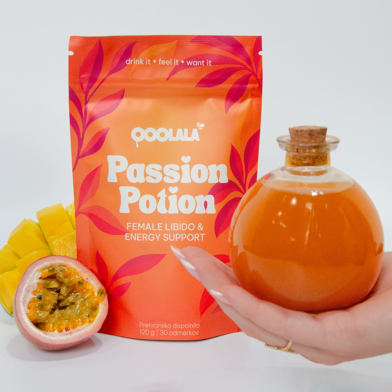 Libido booster za ženske Passion Potion, 120 g
