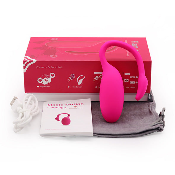 Vibracijski jajček Magic Motion - Flamingo, roza