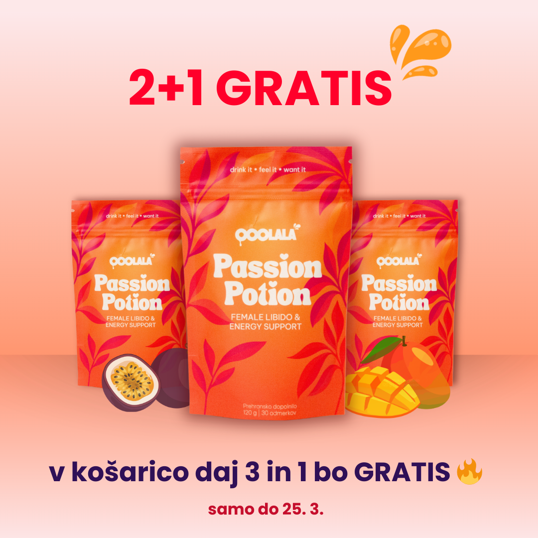 Libido booster za ženske Passion Potion, 120 g